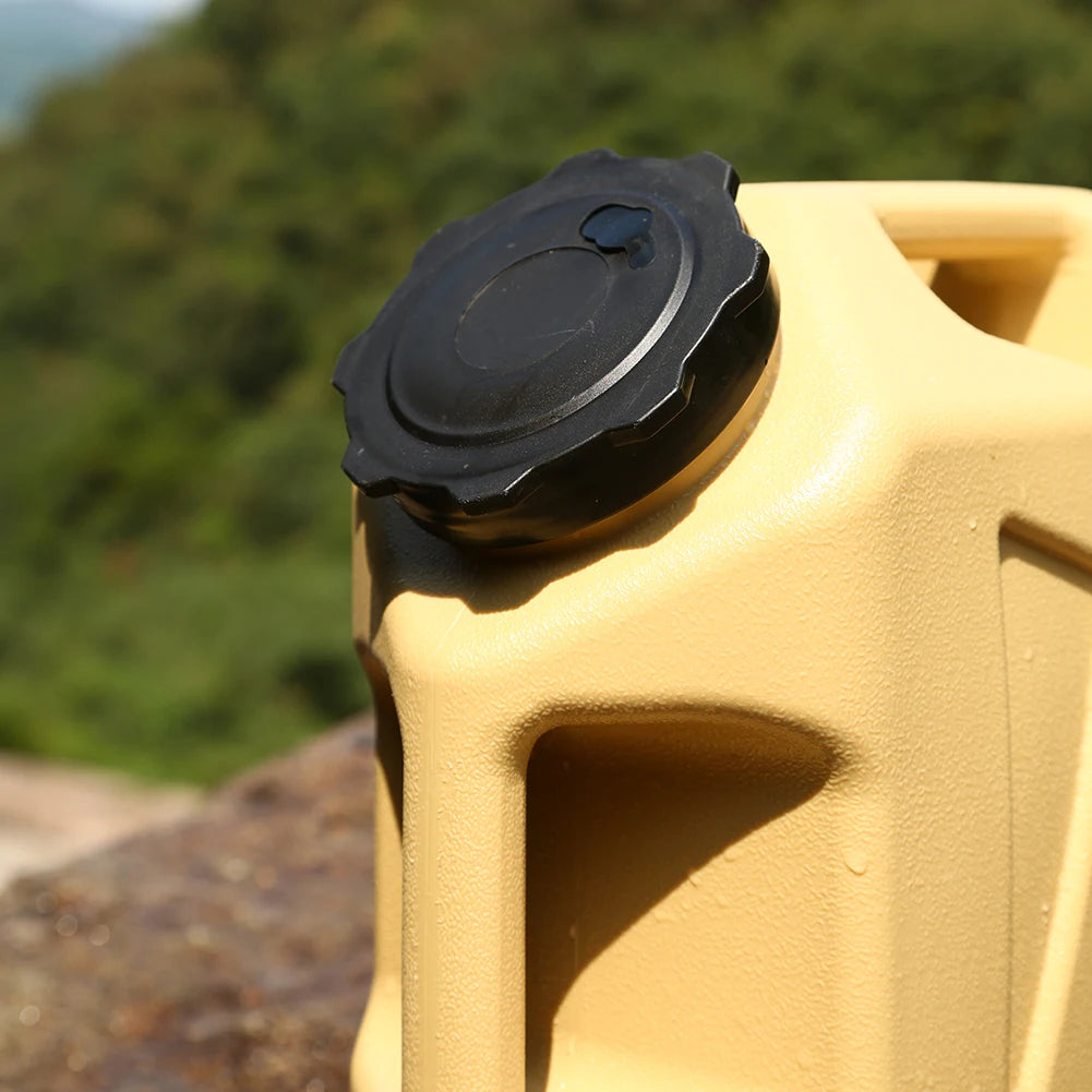 10/12L Outdoor Water Bucket Large-Capacity Portable Camping Water Bag Container with Faucet Driving Water Tank for Picnic Hiking