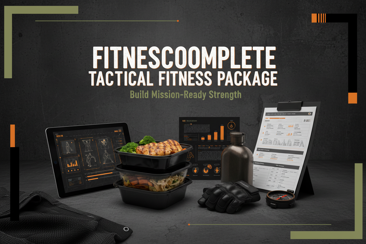 FitnessComplete Tactical Fitness Package Banner - No Resistance Bands
